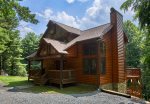 Beautiful newer, log cabin with everything you need for a fun filled get-a-way 